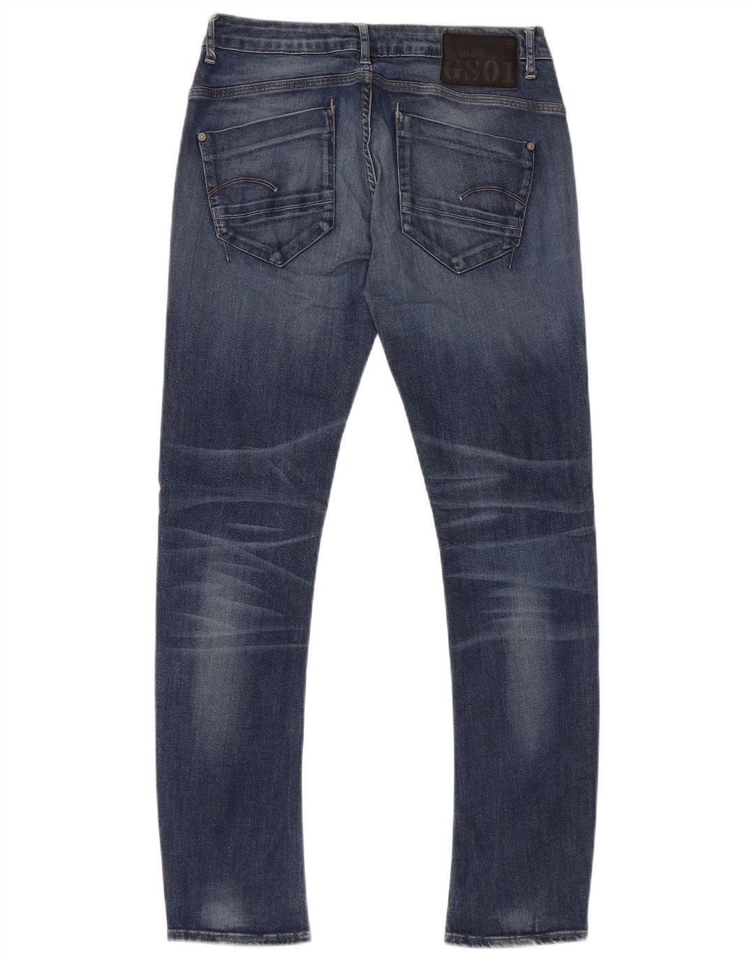 Damskie jeansy slim G-STAR W30 L29 Niebieskie