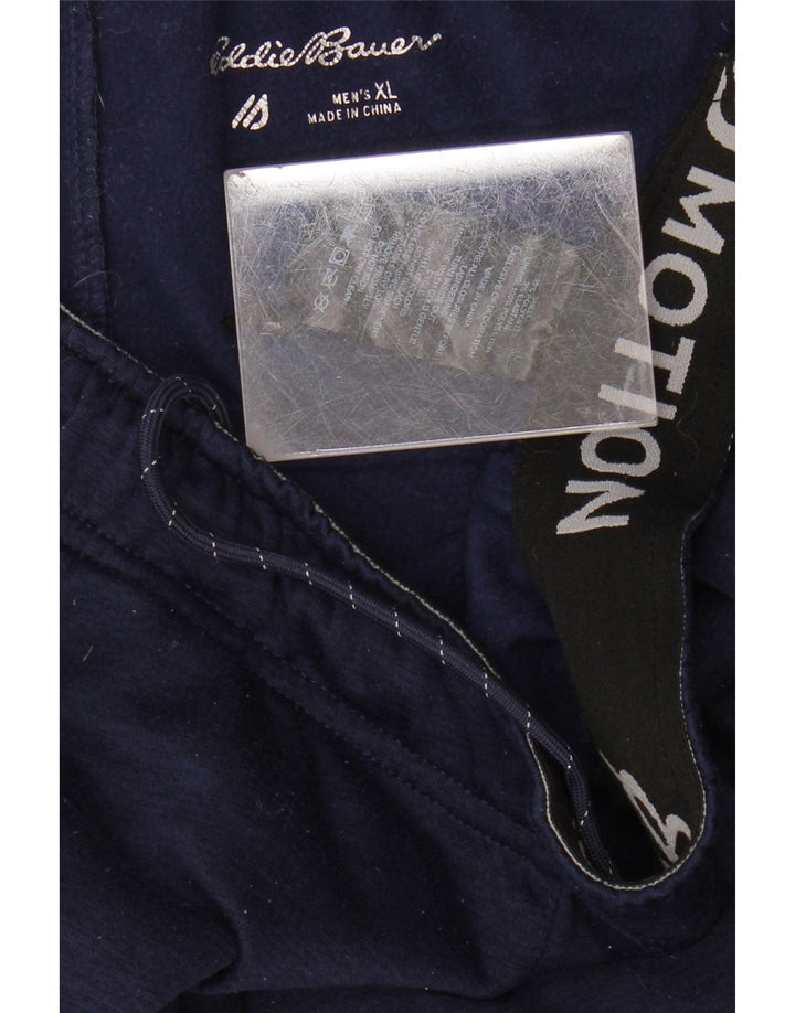 Męskie spodnie dresowe Eddie Bauer Joggers XL Granatowy poliester