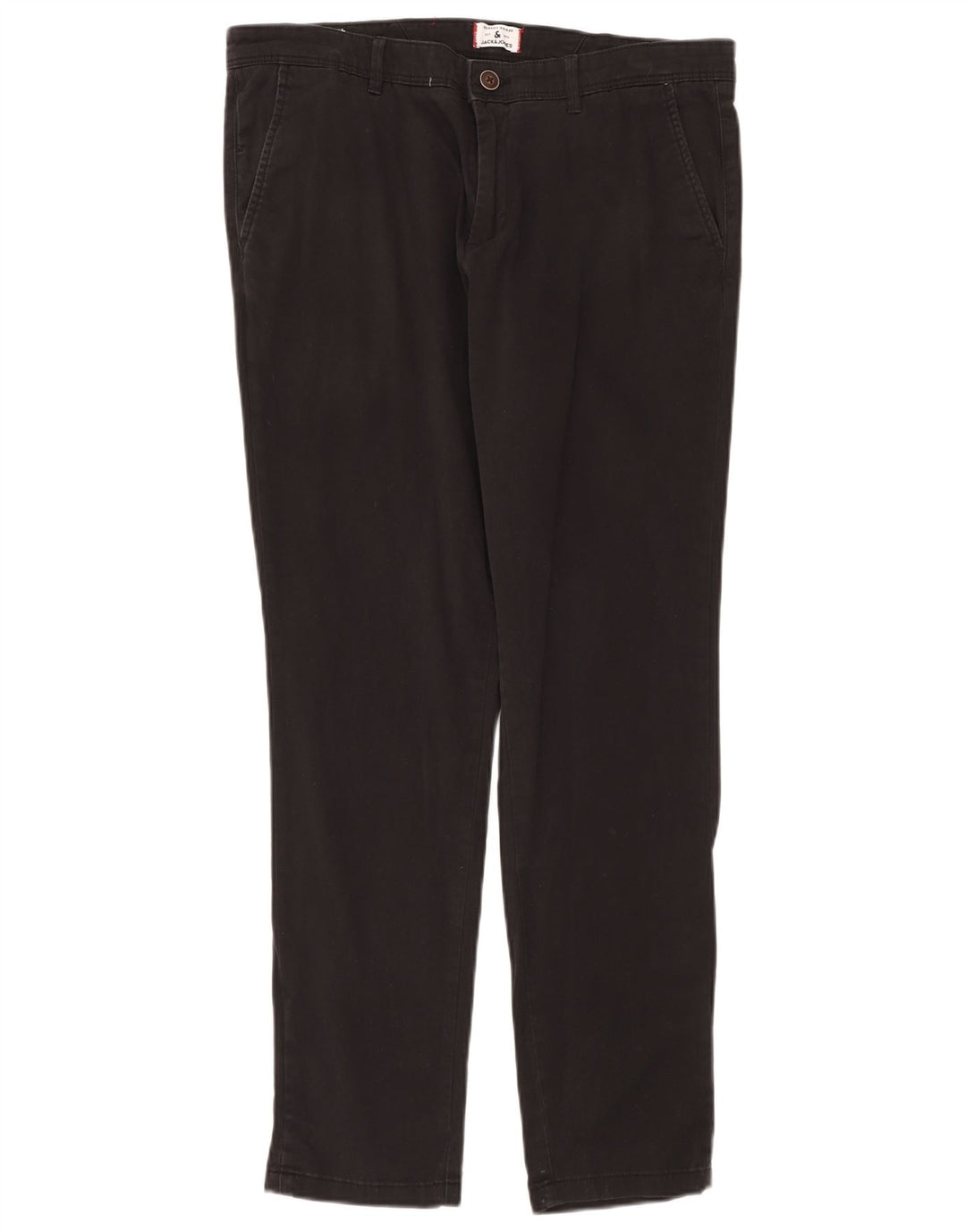 Męskie spodnie typu chino Jack & Jones W36 L32 czarne