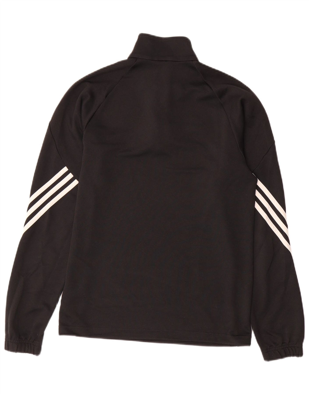 Męski dres ADIDAS Climalite z zamkiem błyskawicznym na szyi, mały czarny
