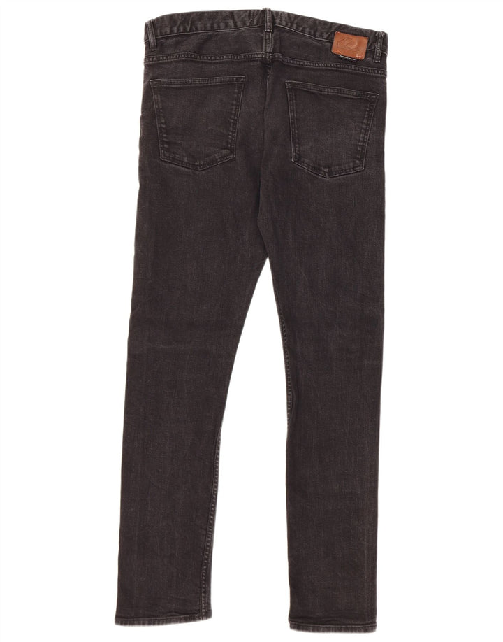 Męskie dżinsy Quiksilver W32 L32 Czarne bawełniane