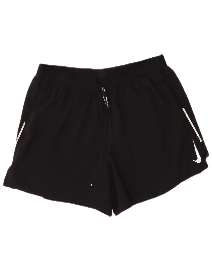 Damskie spodenki sportowe Nike Dri Fit 2XL, czarny poliester
