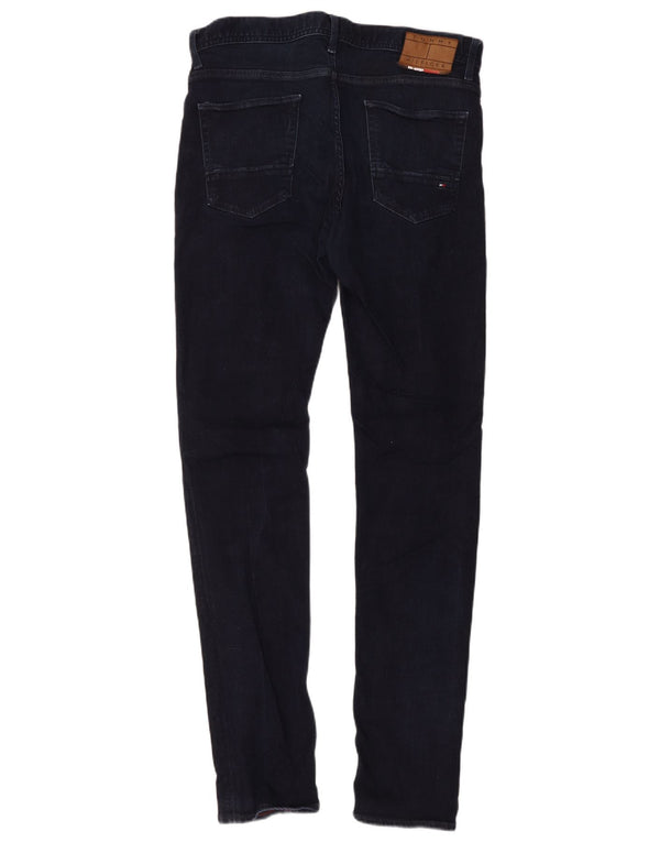 Męskie jeansy Tommy Hilfiger Bleecker Slim W34 L36 Granatowa bawełna