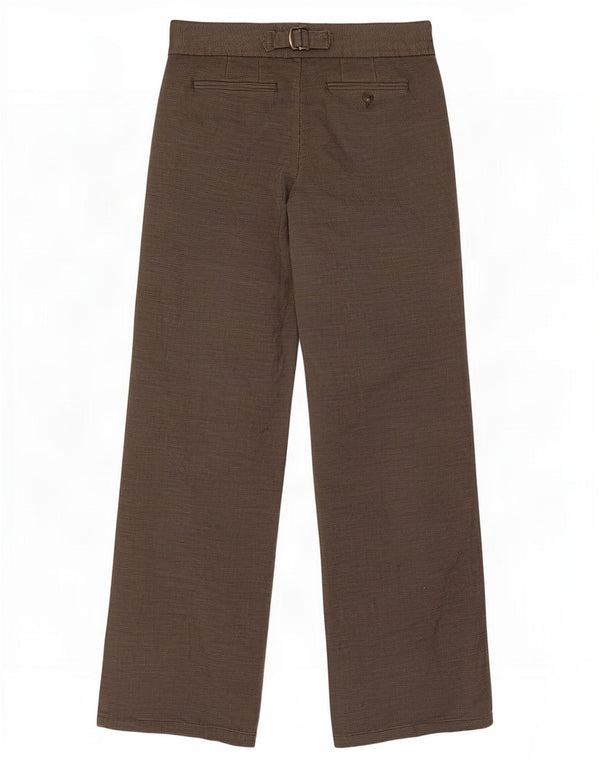 Spodnie damskie Massimo Dutti o luźnym kroju EU 38 Small W28 L31 Brown