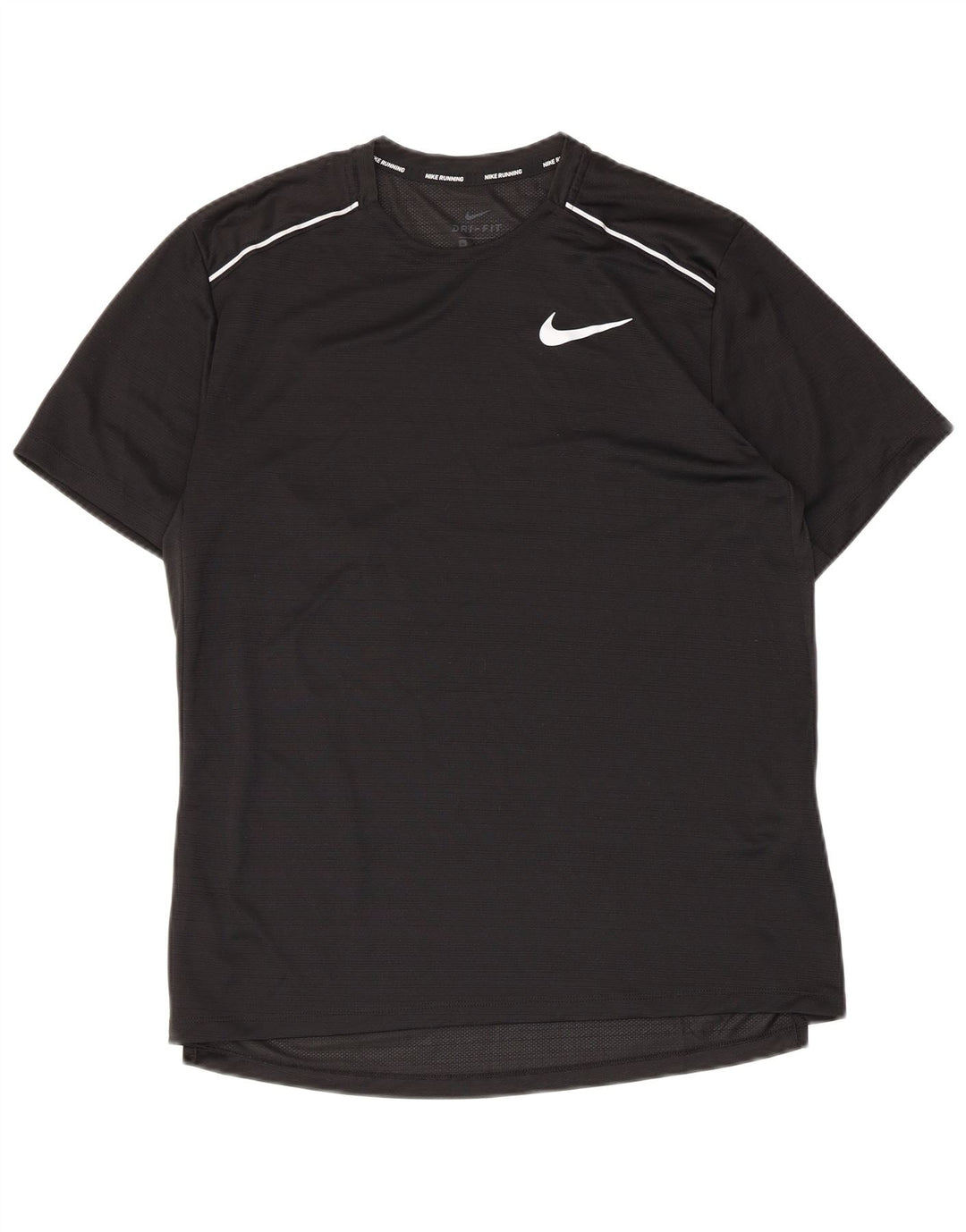 Męska koszulka Nike Dri Fit Top, średni czarny poliester