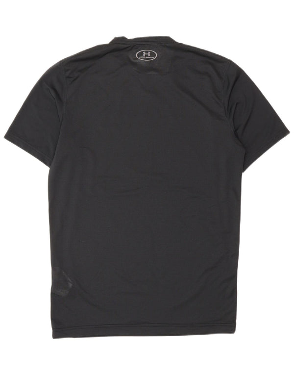 Męska koszulka t-shirt UNDER ARMOUR Heat Gear, średni czarny poliester