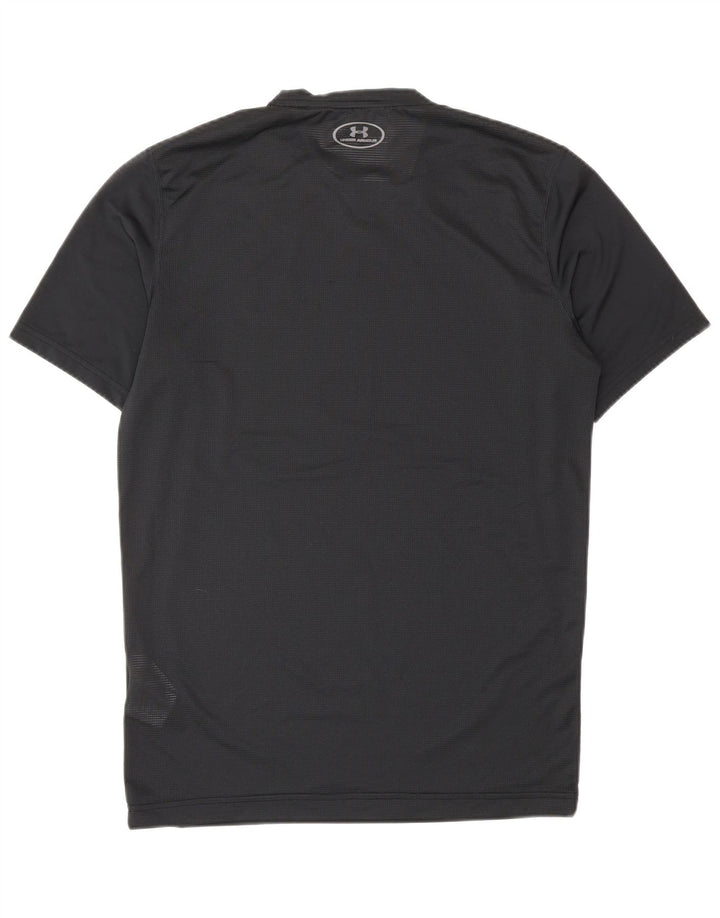 Męska koszulka t-shirt UNDER ARMOUR Heat Gear, średni czarny poliester