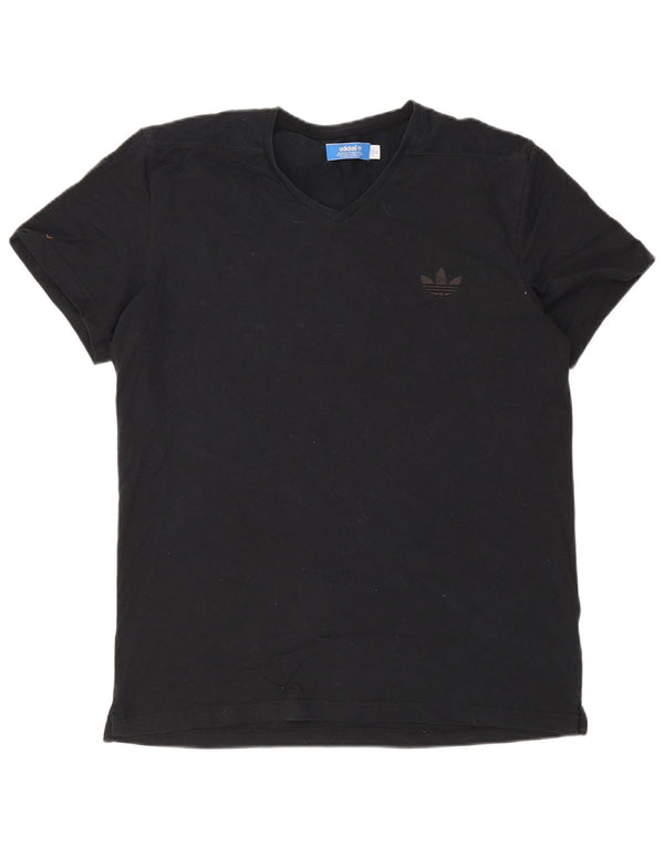 Adidas Męska Koszulka Top XL Czarna Bawełna