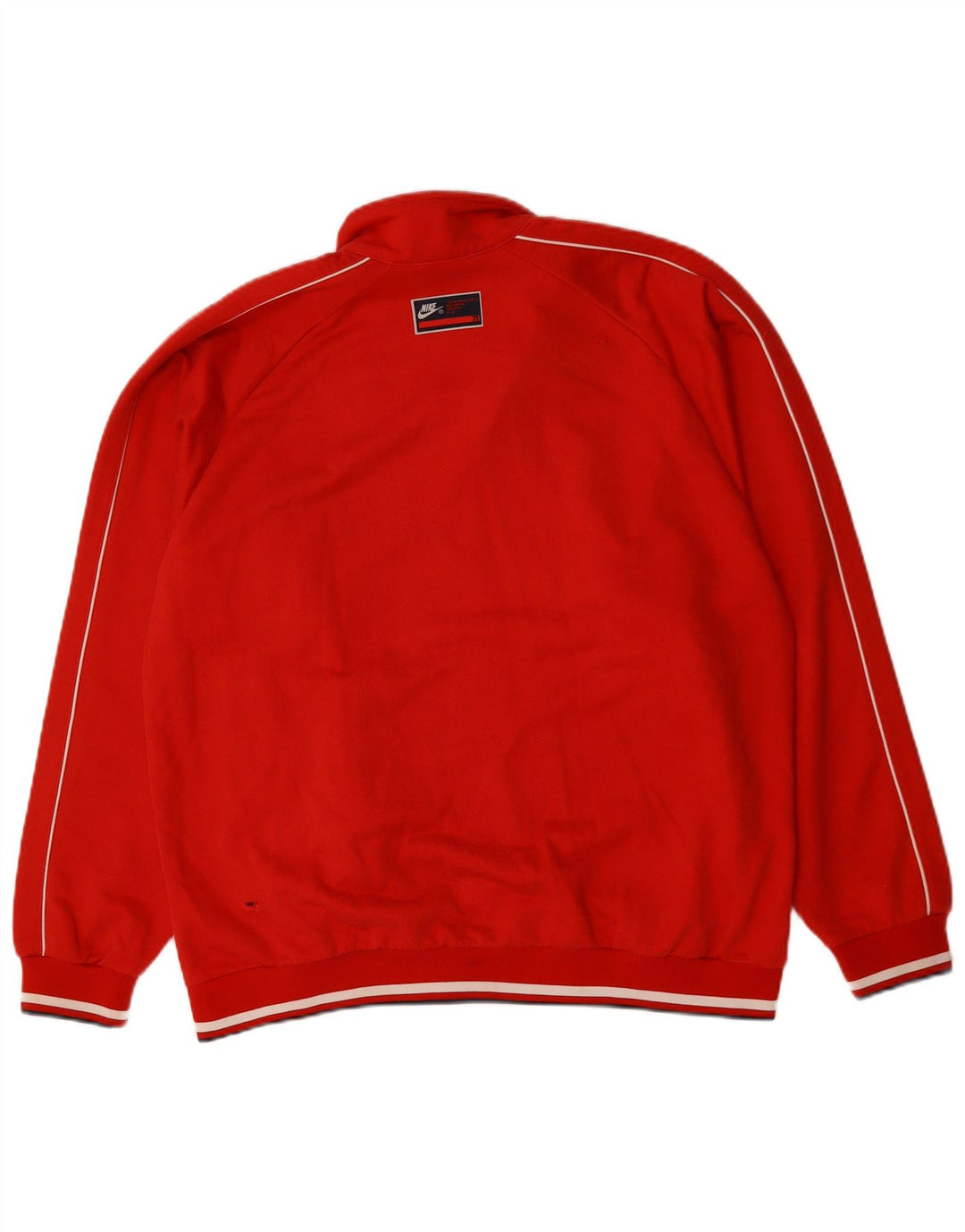 Męska kurtka dresowa NIKE UK 42/44, duża, czerwona, bawełniana