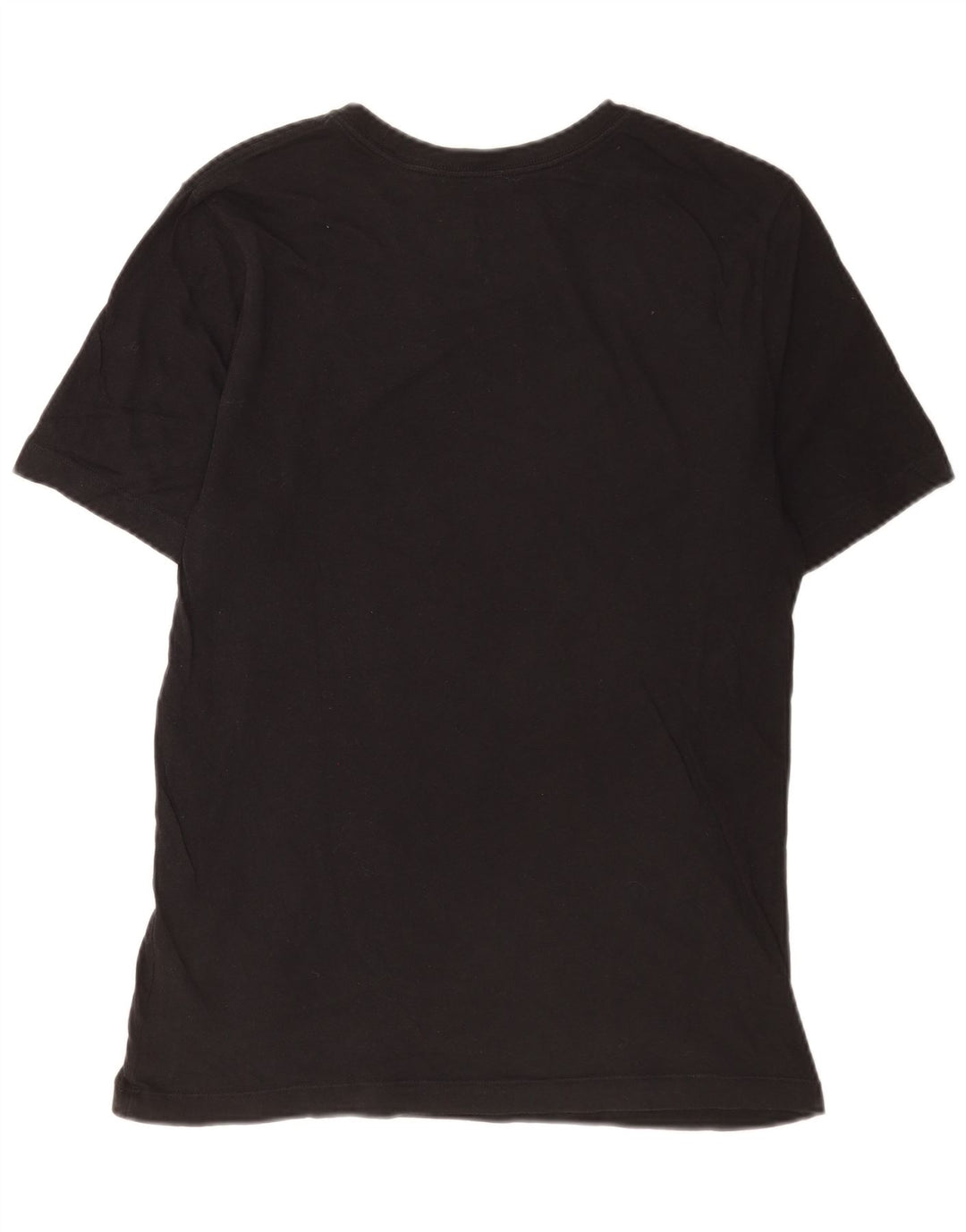 Męski T-shirt z grafiką Nike, mały, czarny, bawełniany