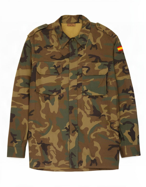 Męska kurtka wojskowa Vintage IT 52 XL Khaki, bawełna w kamuflażu