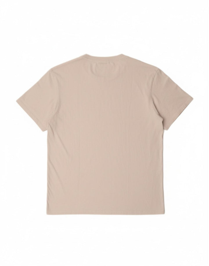 TED BAKER Mens London T-Shirt Top Medium White Cotton