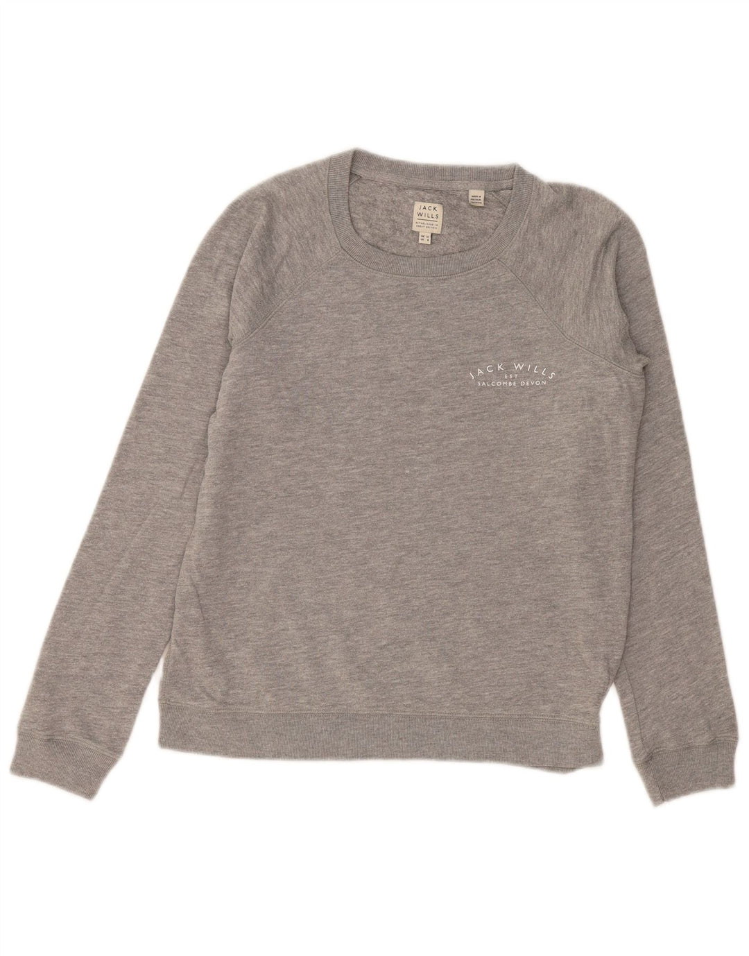 Damska bluza dresowa Jack Wills UK 12, średnioszara, nakrapiana