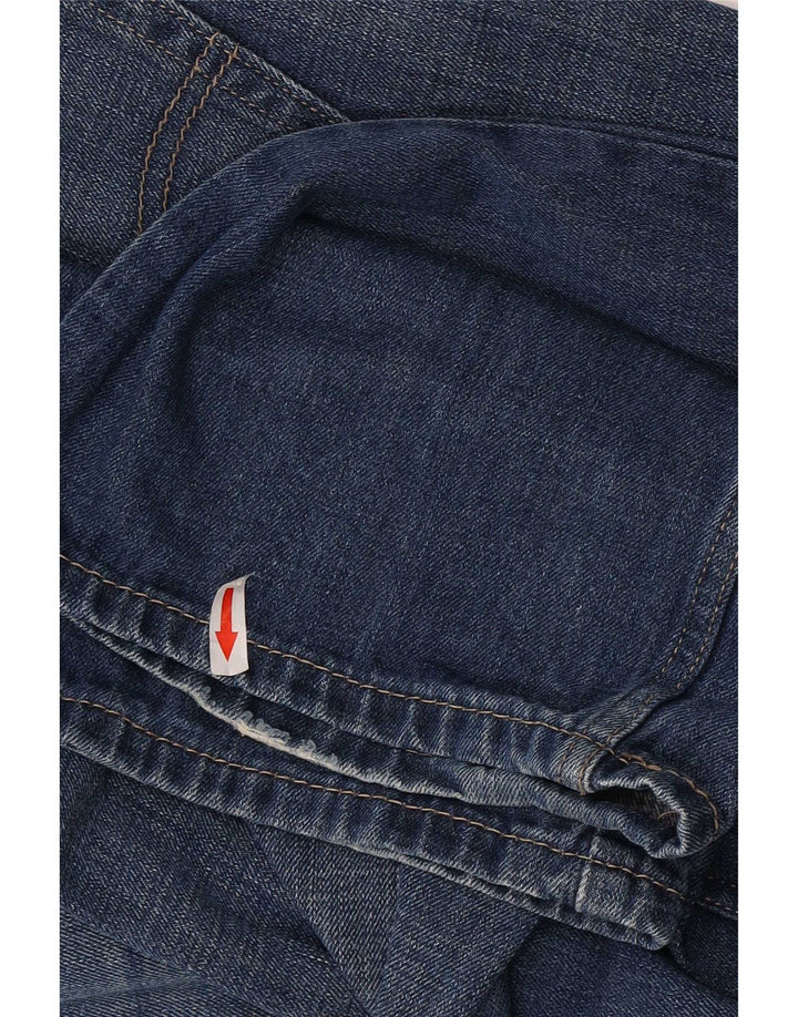 Męskie jeansy Levi's 527 Bootcut W34 L34 Niebieska bawełna