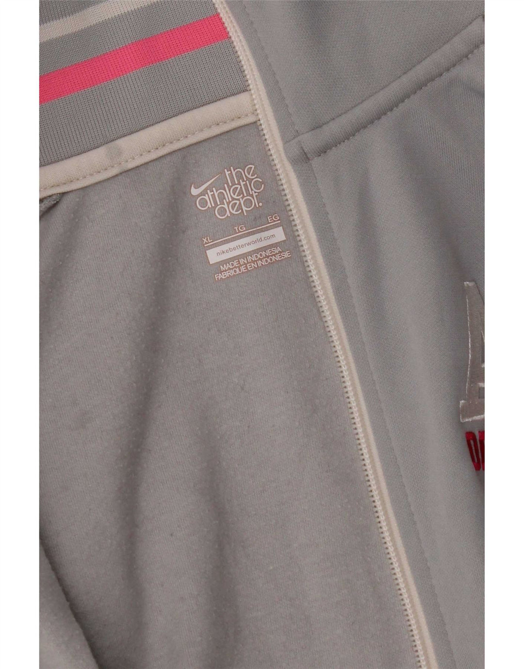 Damska kurtka dresowa Nike Graphic UK 18 XL szara