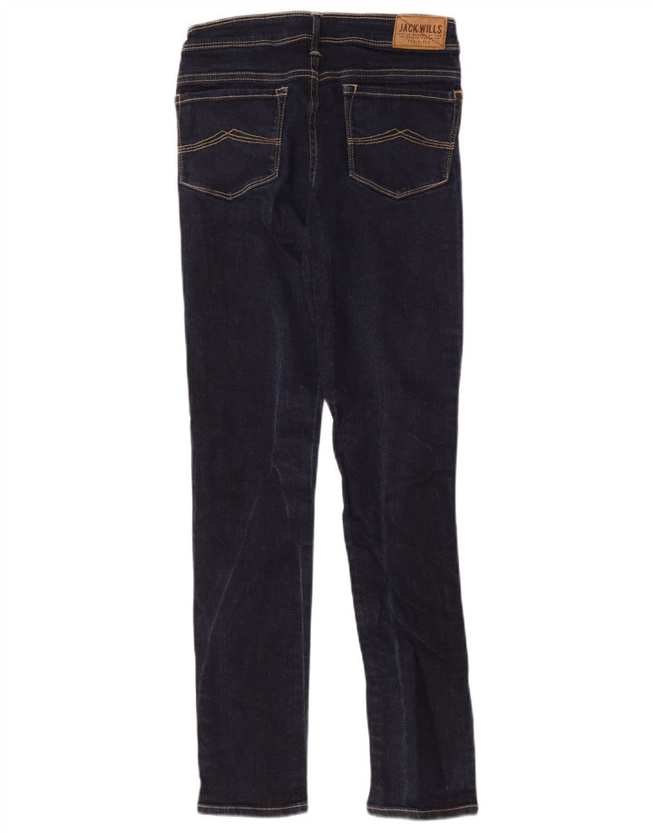 Damskie jeansy skinny Jack Wills W26 L30 granatowe