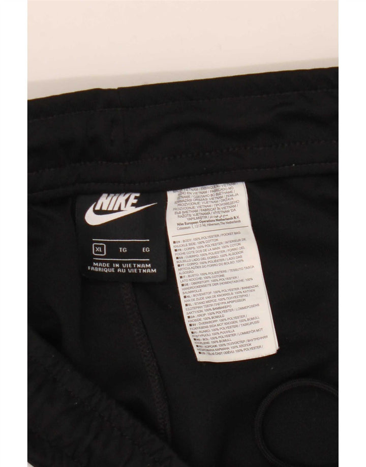 Damskie spodnie dresowe Nike UK 18 XL, czarne, poliestrowe