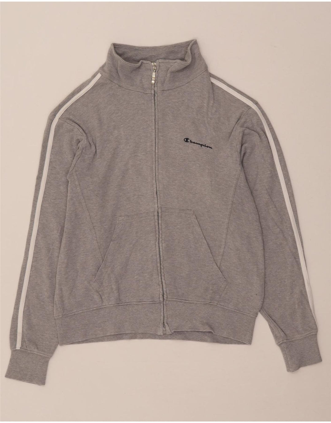 Damska kurtka dresowa Champion Oversize UK 10 Small Grey Flecked