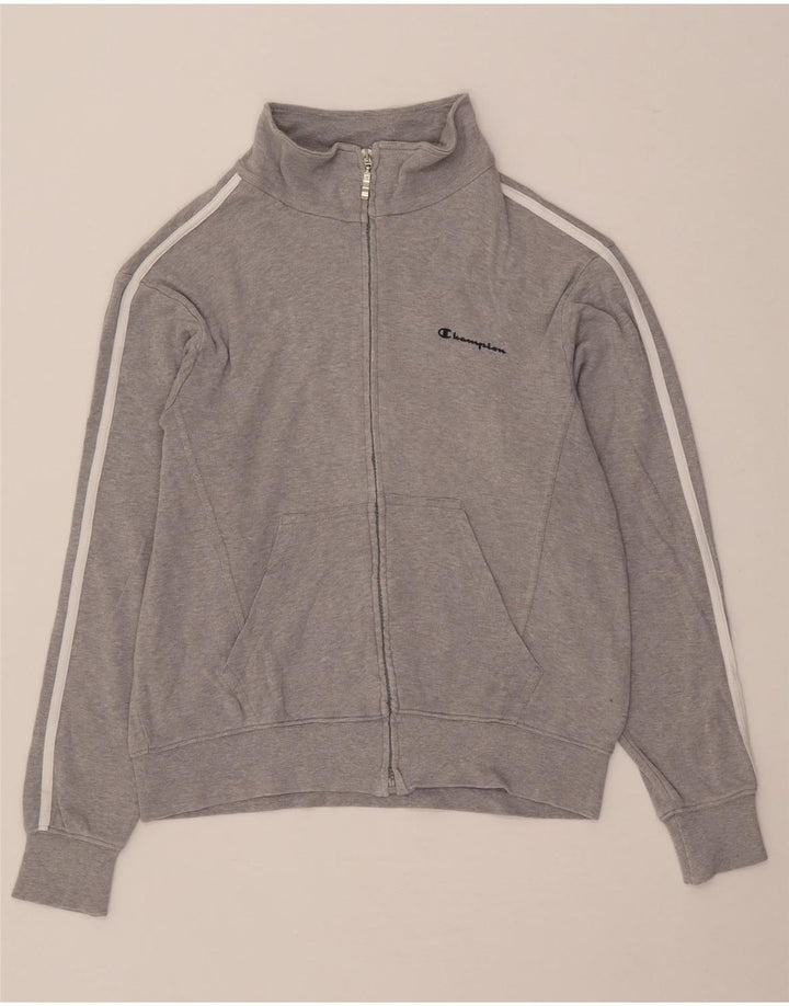Damska kurtka dresowa Champion Oversize UK 10 Small Grey Flecked
