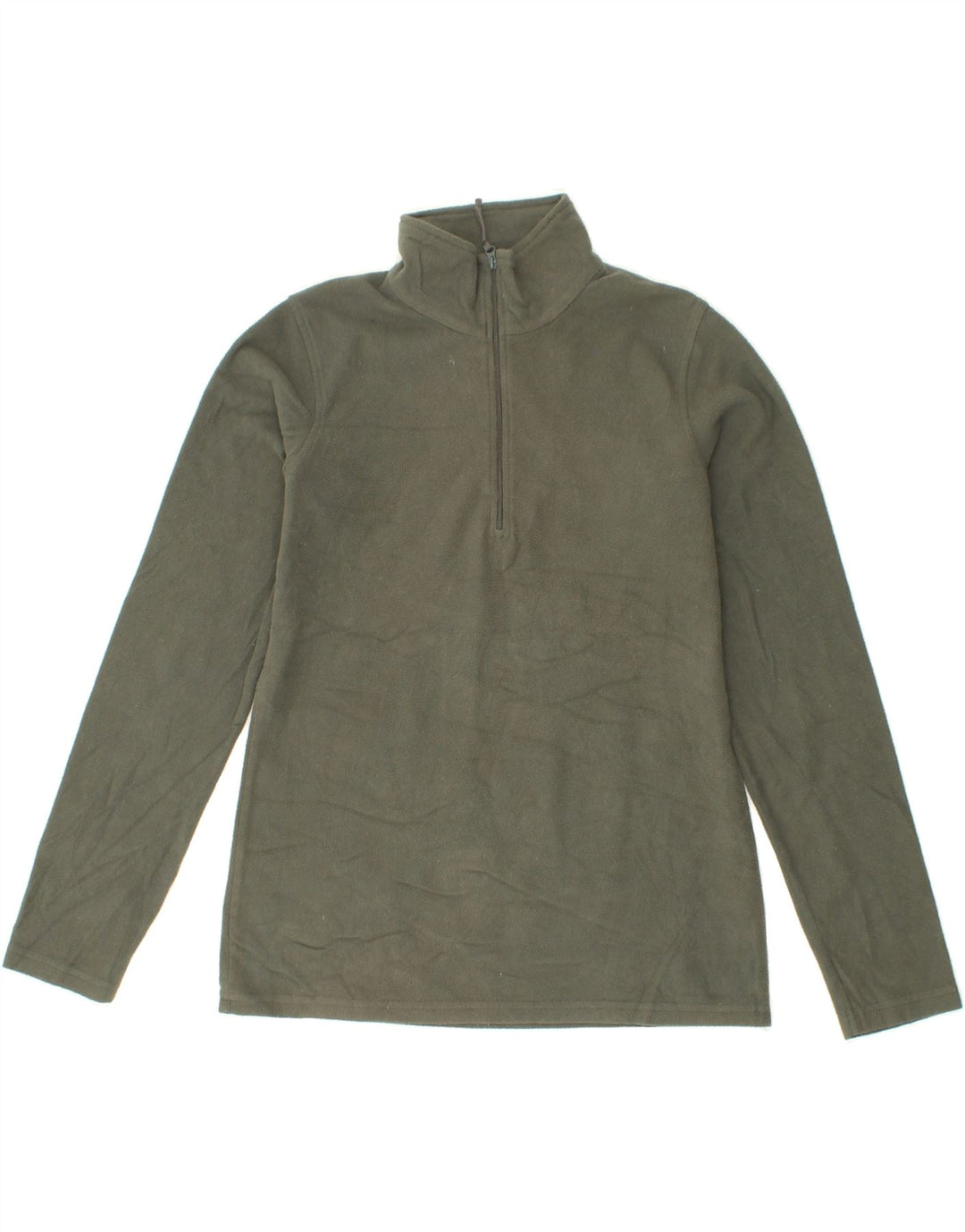 MOUNTAIN WAREHOUSE Womens Full Zip Fleece Jumper UK 12 Medium Green Vintage Mountain Warehouse and Second-Hand Mountain Warehouse from Messina Hembry 