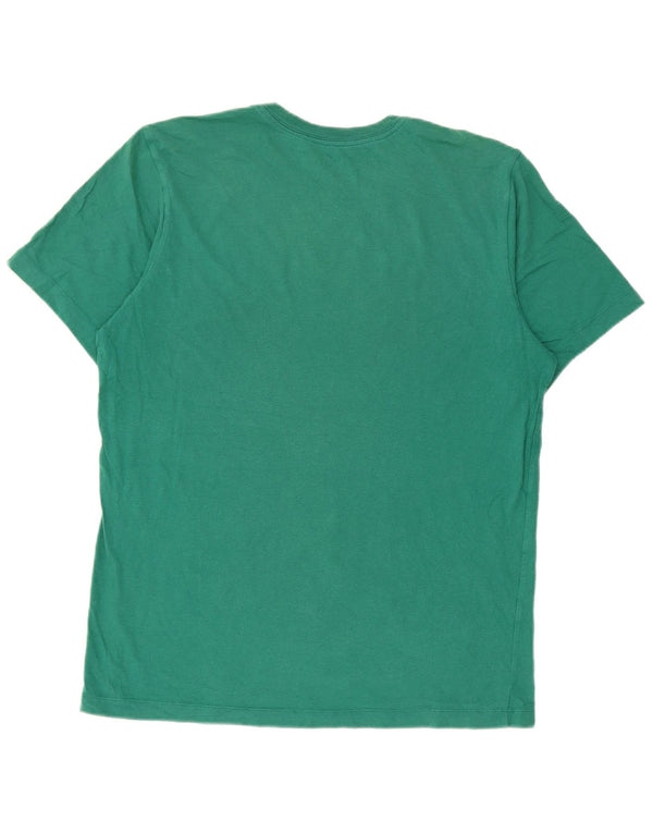Męski T-shirt Nike z grafiką, średni zielony