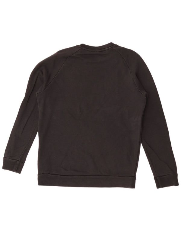 Adidas Mens Sweatshirt Jumper Small Black Cotton