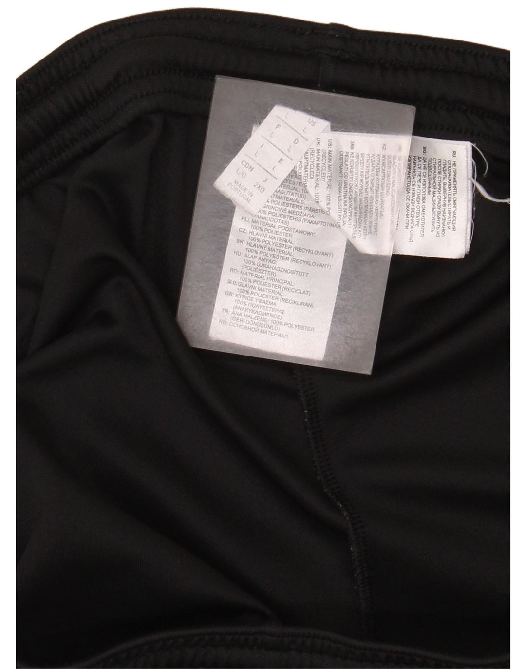 Męskie spodenki sportowe Adidas Aeroready, duże, czarne, poliestrowe
