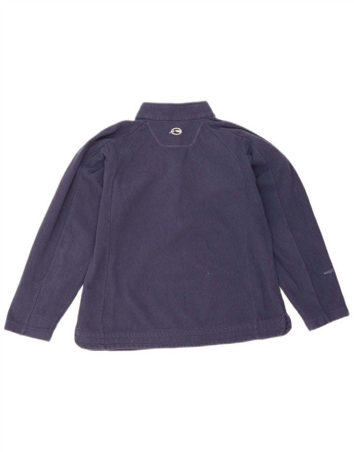 Damski sweter polarowy Sprayway z zamkiem błyskawicznym UK 10, mały granatowy poliester