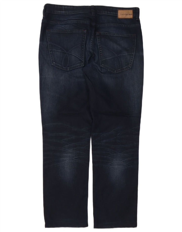 Męskie dżinsy Calvin Klein Regular Slim W32 L30 Niebieski
