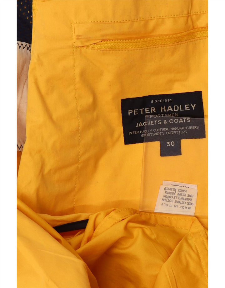 Męska kurtka użytkowa Peter Hadley IT 50, duża, żółta, bawełniana