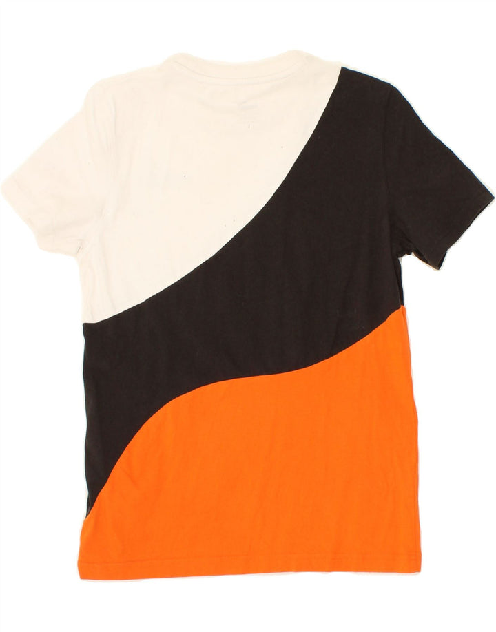 PUMA Boys Graphic T-Shirt Top 13-14 Years Multicoloured Colourblock Vintage Puma and Second-Hand Puma from Messina Hembry 