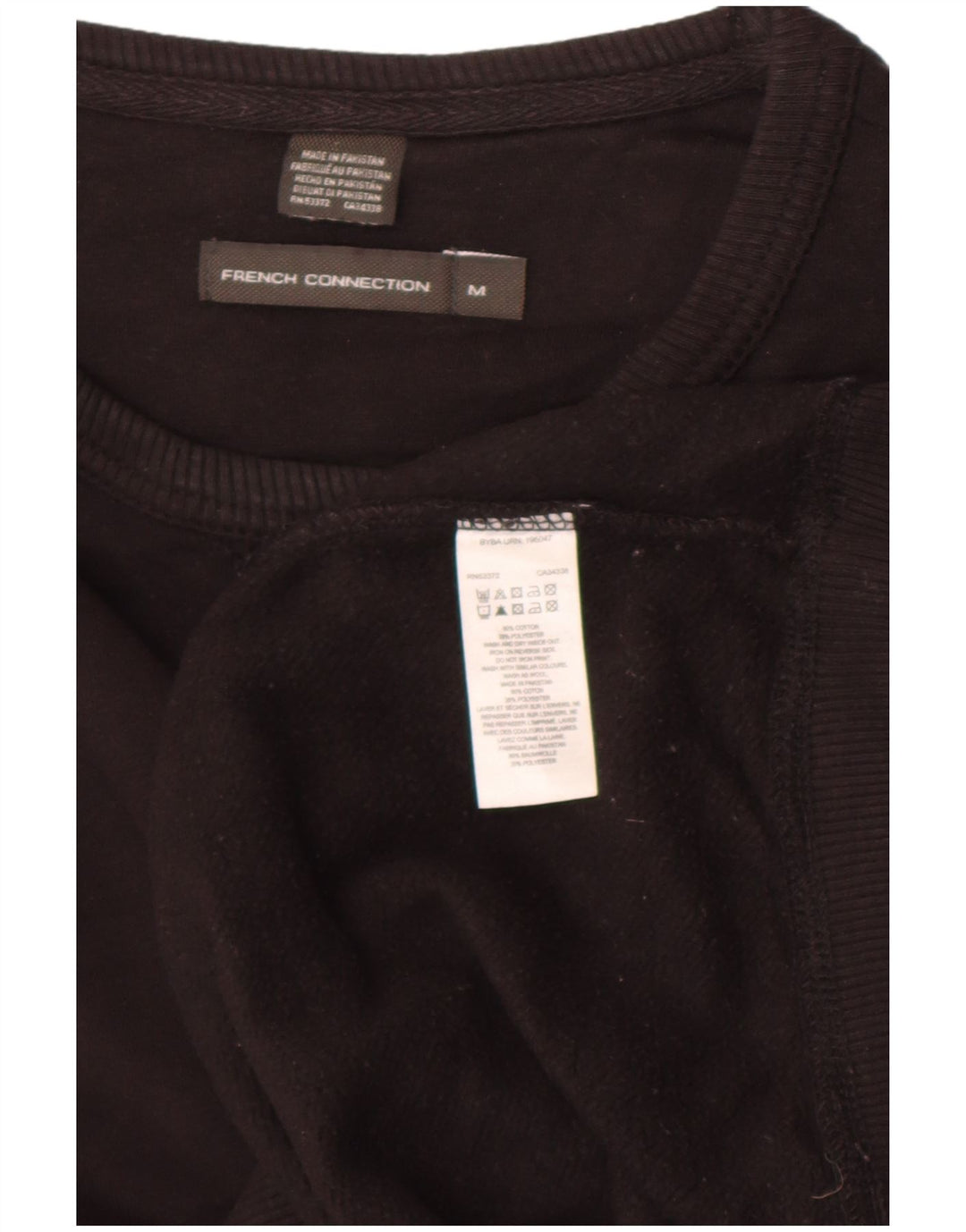 Bluza męska FRENCH CONNECTION, średnia czarna, bawełniana