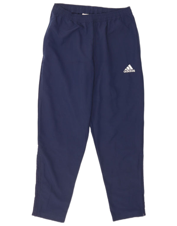 Męskie spodnie dresowe Adidas Aeroready, średni granatowy poliester