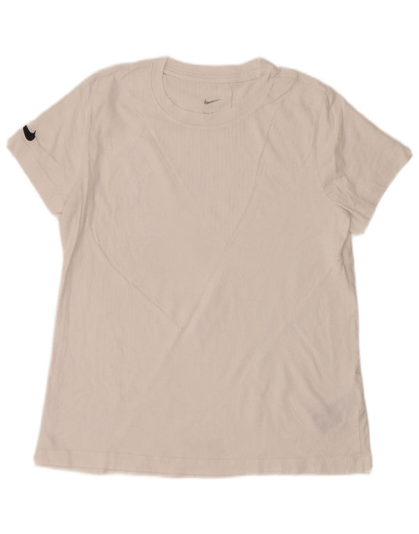 Damska koszulka NIKE Top UK 12 Średnia biała bawełna