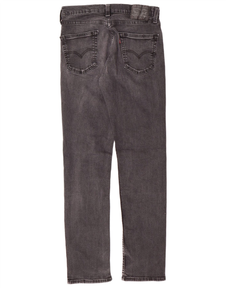 Męskie jeansy Levi's 511 Slim W33 L34 Szara bawełna