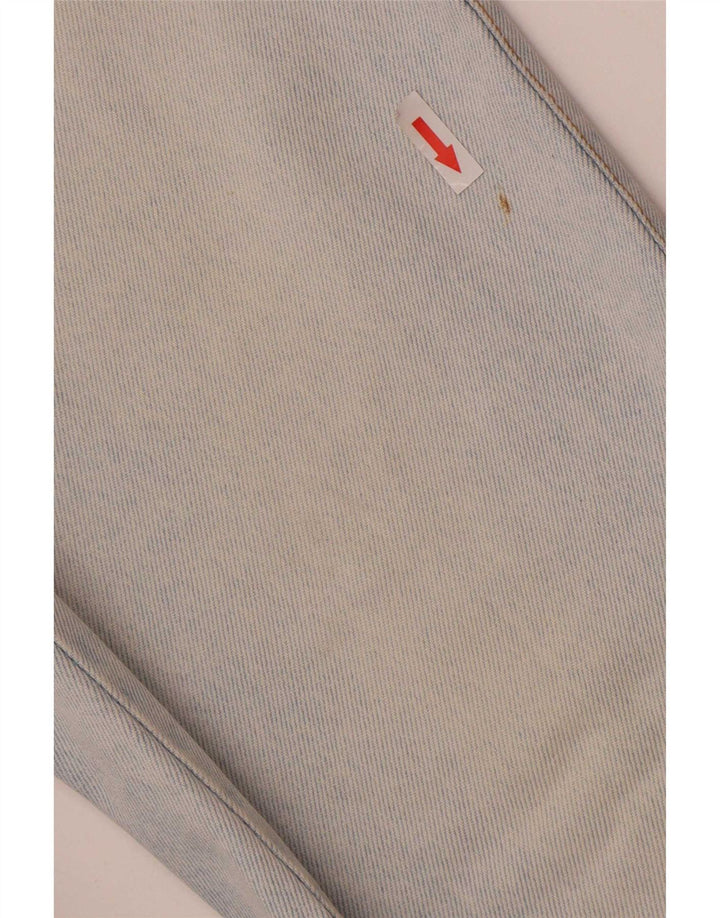Damskie jeansy Cassuci Graphic Straight W28 L28 Niebieskie