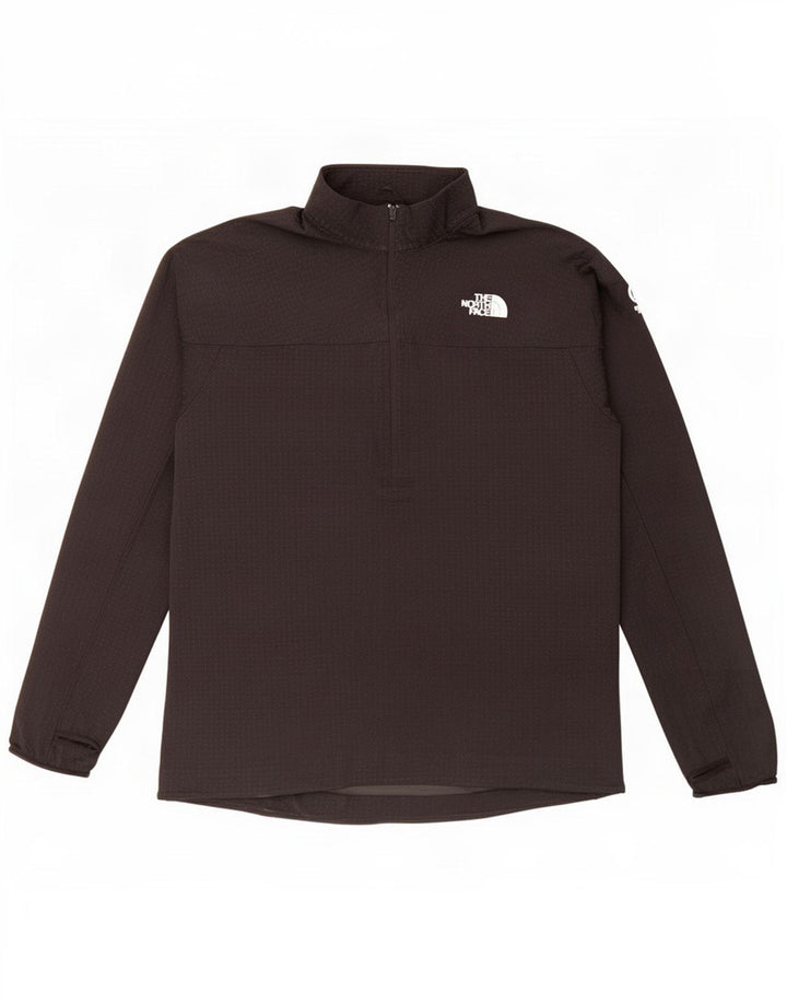 Męski top dresowy The North Face z zamkiem błyskawicznym, duży, w kolorze czarnym
