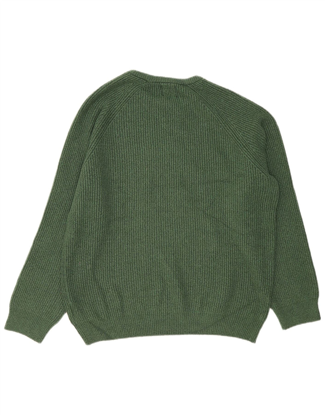 Marks & Spencer Męski sweter z okrągłym dekoltem XL, zielony poliamid