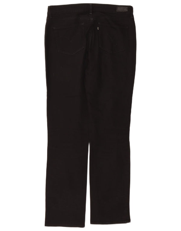 Proste spodnie damskie Levi's W34 L31 czarne
