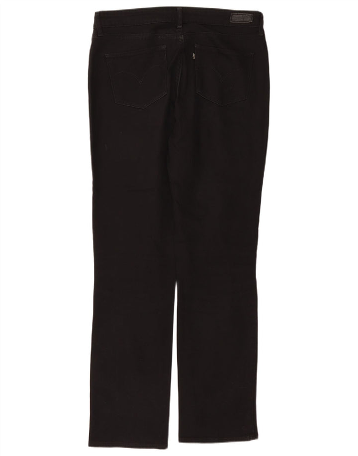 Proste spodnie damskie Levi's W34 L31 czarne