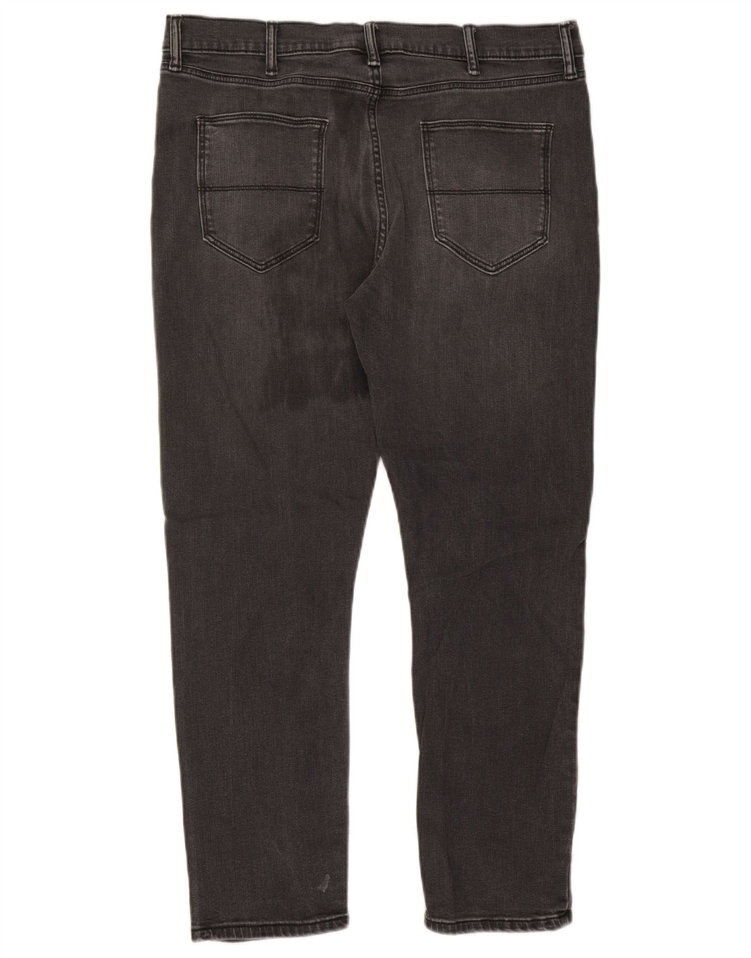Marks & Spencer Męskie jeansy slim W36 L27 Czarne bawełniane