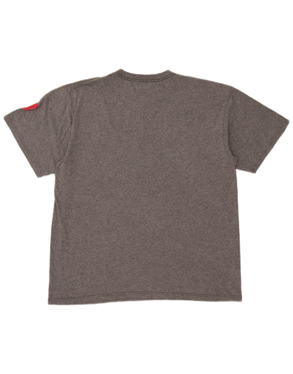 Męski T-shirt z grafiką Nike Philadelphia Phillies, duży, szary, bawełniany