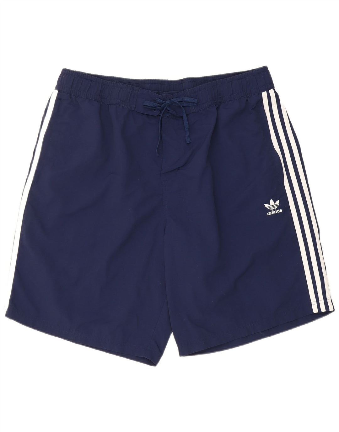 Męskie spodenki kąpielowe Adidas XL granatowe, poliestrowe
