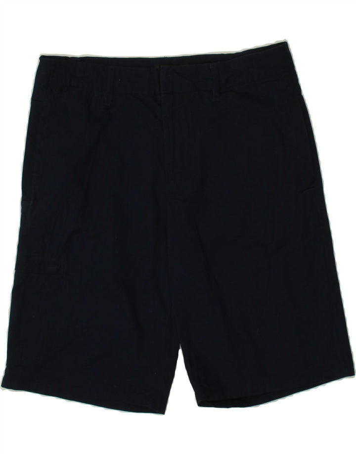 MOSSIMO Mens Chino Shorts W32 Medium Navy Blue Cotton Vintage Mossimo and Second-Hand Mossimo from Messina Hembry 