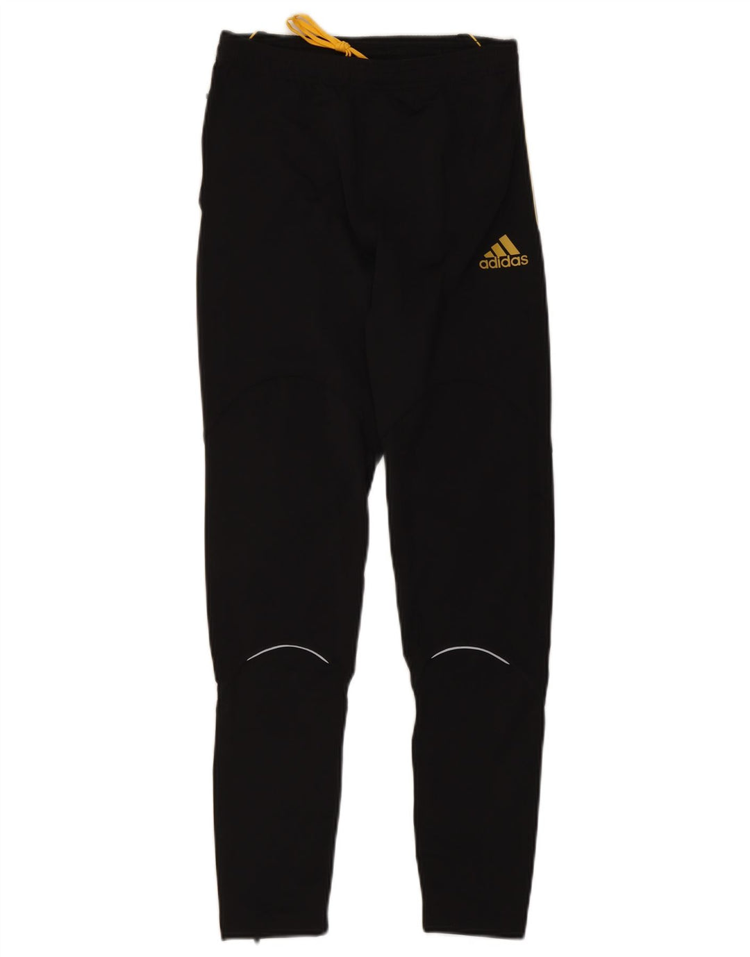 Męskie spodnie dresowe Adidas XS, czarne, poliestrowe