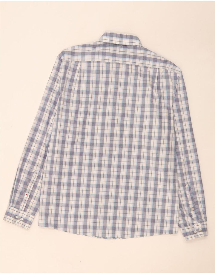 Koszula męska Tommy Hilfiger rozmiar 16 1/2 w dużą niebieską kratkę