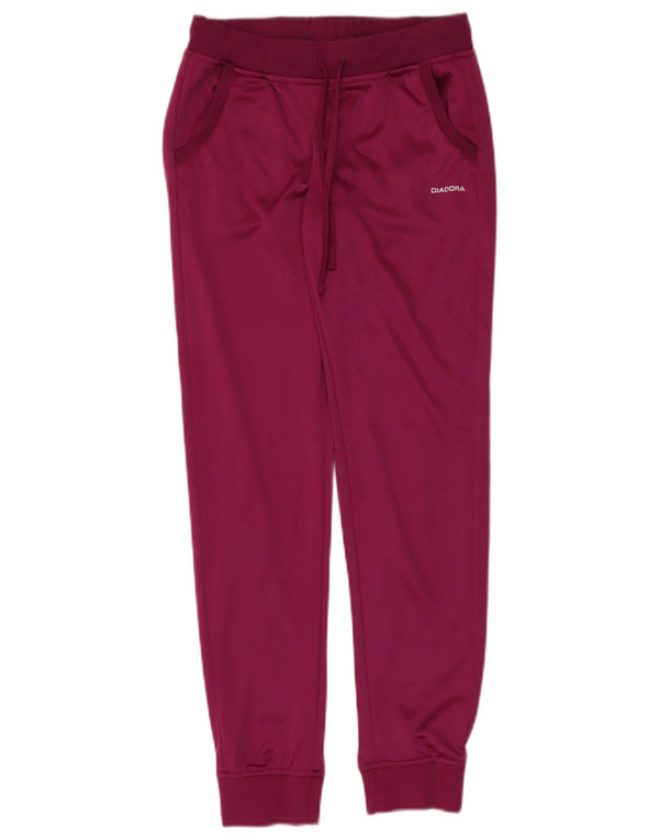 Spodnie dresowe Diadora Dziewczęce Joggery 13-14 lat 2XL Fioletowy poliester