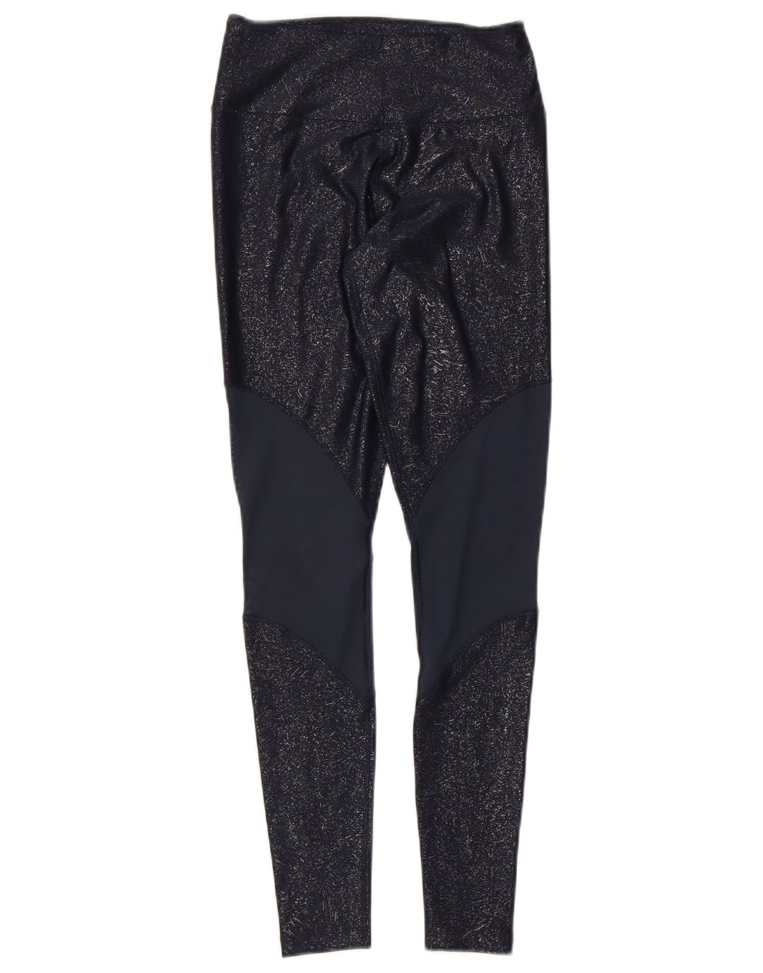 Legginsy damskie Nike UK 4 XS, granatowy, poliester z blokami kolorów