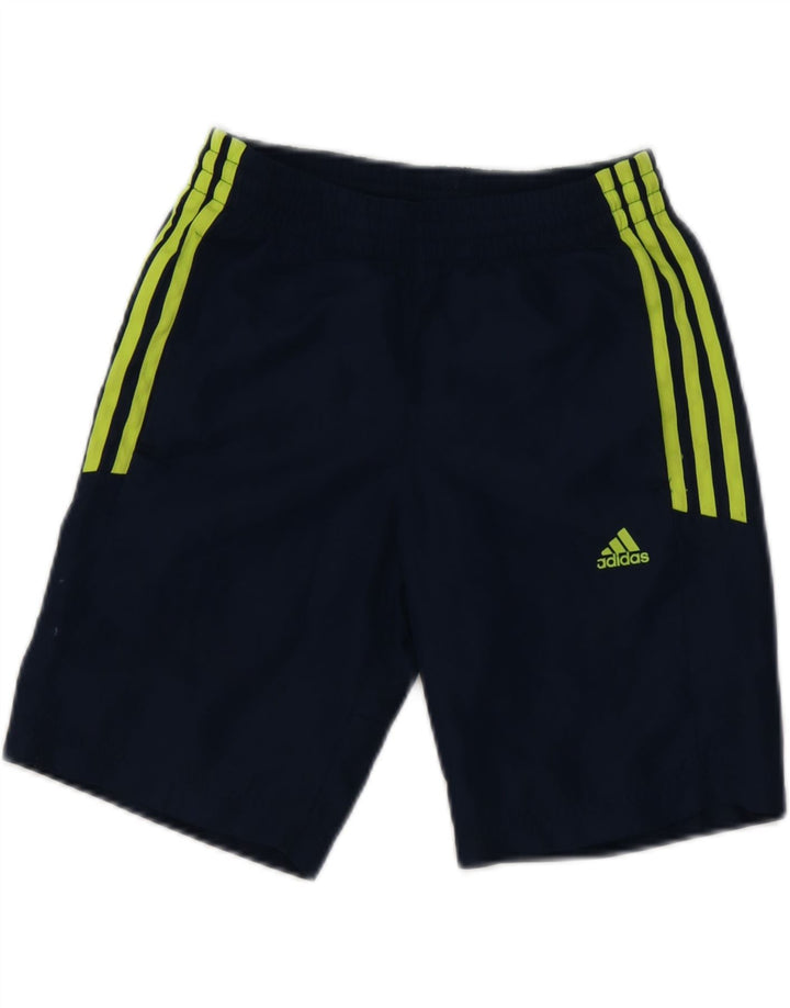 Spodenki sportowe chłopięce Adidas 9-10 lat, granatowe, poliestrowe