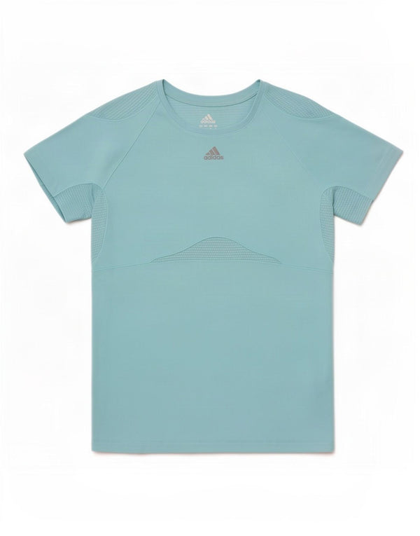 Damska koszulka Adidas Top UK 10 Small Blue Polyester